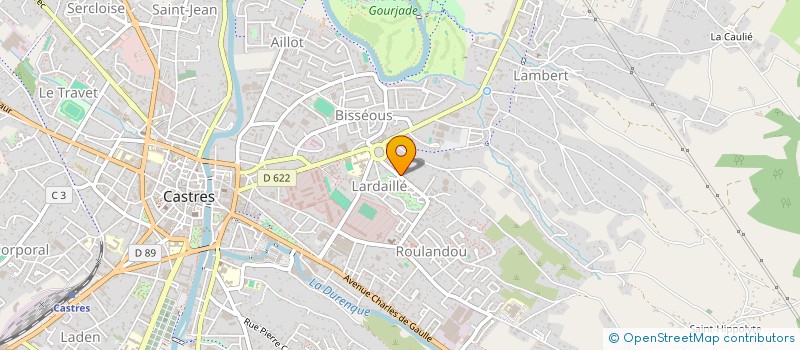 localisation de l'entreprise 521 577 890   SAINT-PAUL-CAP-DE-JOUX