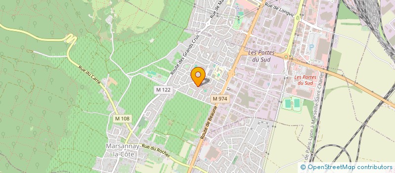 localisation de l'entreprise 521 582 403  à MARSANNAY-LA-COTE