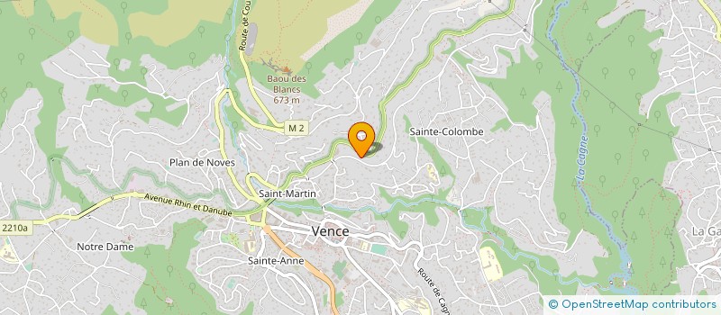localisation de l'entreprise 521 589 770   VENCE