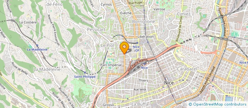 localisation de l'entreprise 521 593 665   NICE