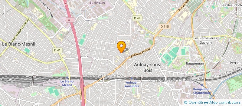 localisation de l'entreprise 521 609 255 à AULNAY-SOUS-BOIS
