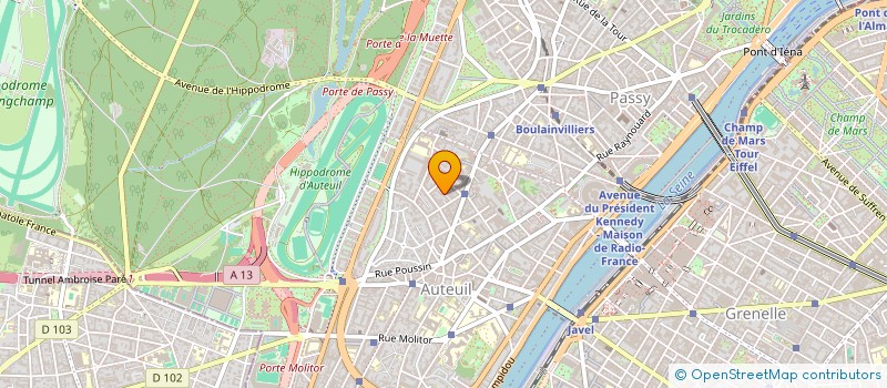 localisation de l'entreprise 521 612 580   PARIS