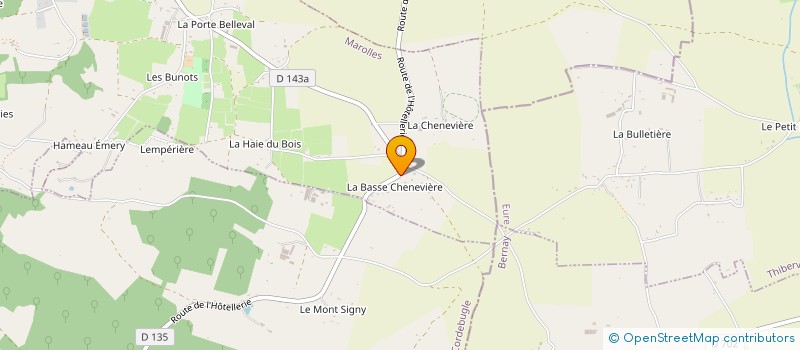 localisation de l'entreprise 521 633 750   MAROLLES