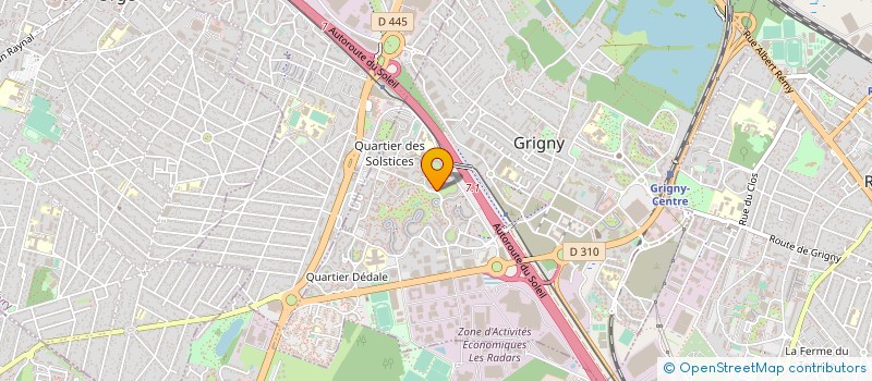 localisation de l'entreprise 521 643 080  à VITRY-SUR-SEINE