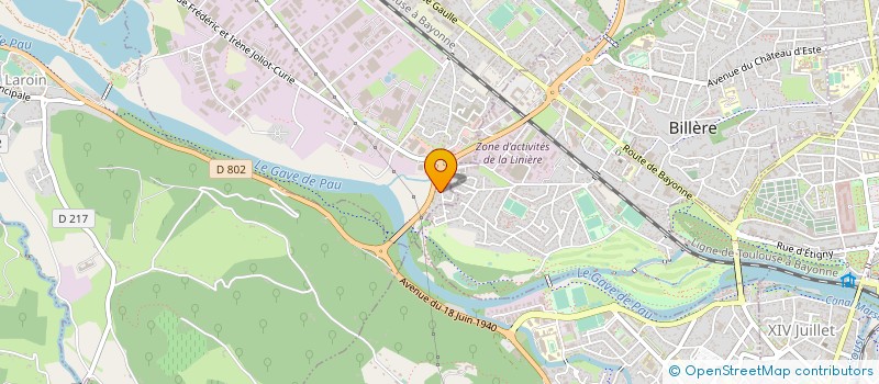 localisation de l'entreprise 521 648 162   LONS