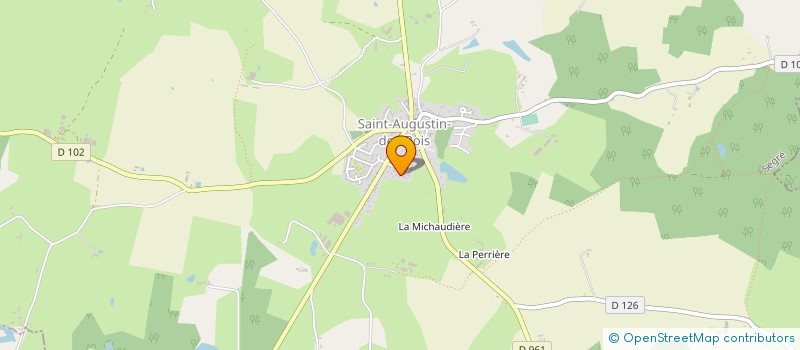 localisation de l'entreprise 521 649 954 à BECON-LES-GRANITS