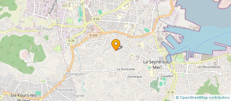 localisation de l'entreprise 521 661 603 à LA SEYNE-SUR-MER