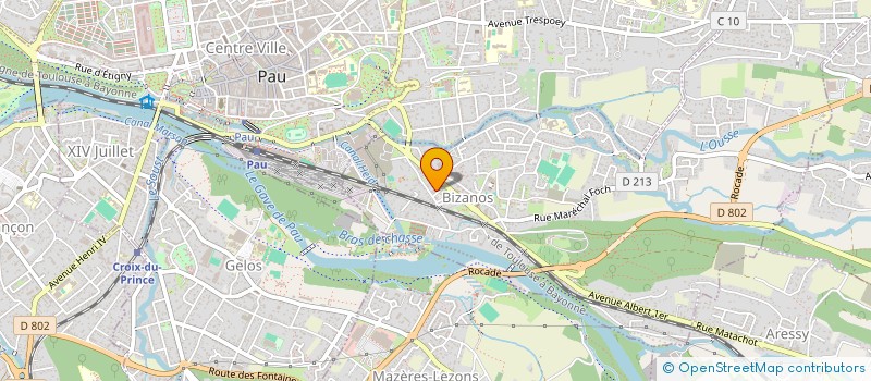 localisation de l'entreprise 521 673 822   BUROS