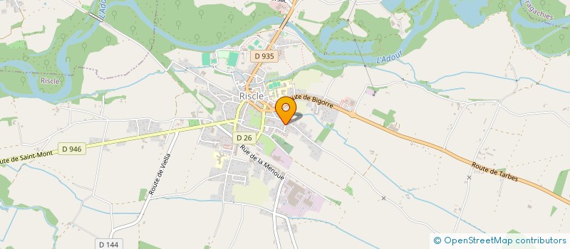 localisation de l'entreprise 521 687 178 à RISCLE