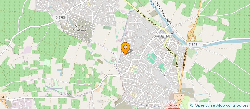 localisation de l'entreprise 521 697 987 à VIAS