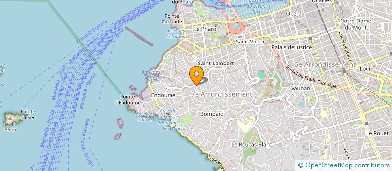 localisation de l'entreprise 521 706 267 à MARSEILLE