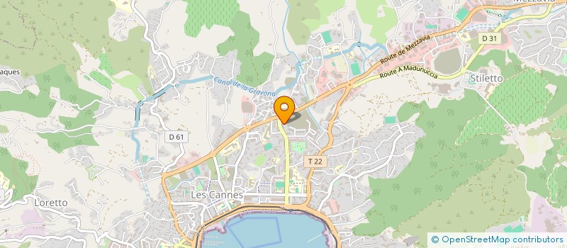 localisation de l'entreprise 521 714 188   AJACCIO