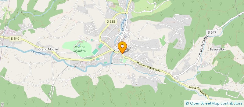 localisation de l'entreprise 521 722 454   DIEULEFIT