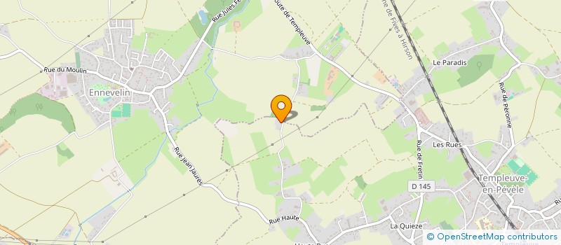 localisation de l'entreprise 521 744 367   TEMPLEUVE EN PEVELE