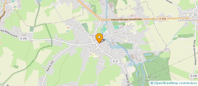 localisation de l'entreprise 521 750 778   FERRIERE-LA-GRANDE