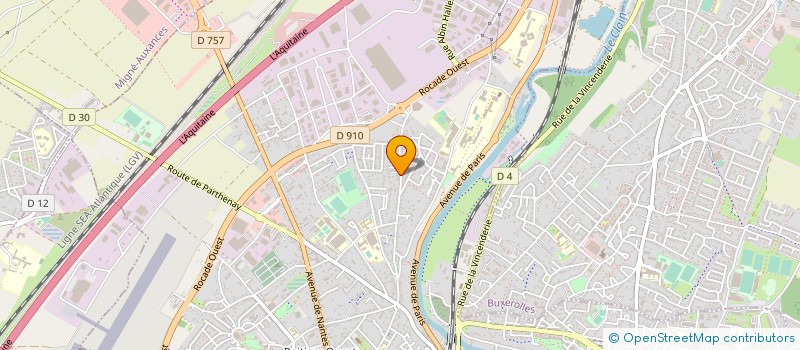 localisation de l'entreprise 521 763 698   POITIERS