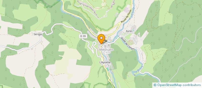 localisation de l'entreprise 521 766 501   SAINT-PIERRE-DES-TRIPIERS