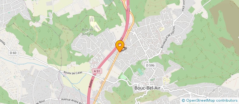 localisation de l'entreprise 521 772 541   LE THOLONET