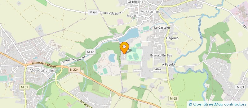 localisation de l'entreprise 521 773 259 à AUSSONNE