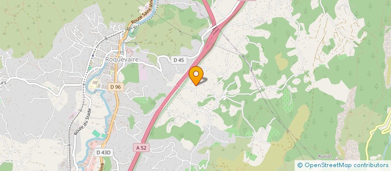localisation de l'entreprise 521 783 977 à ROQUEVAIRE