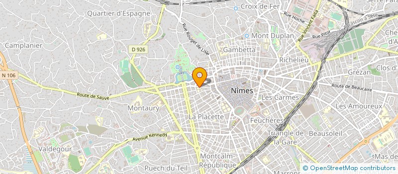 localisation de l'entreprise 521 784 439   NIMES