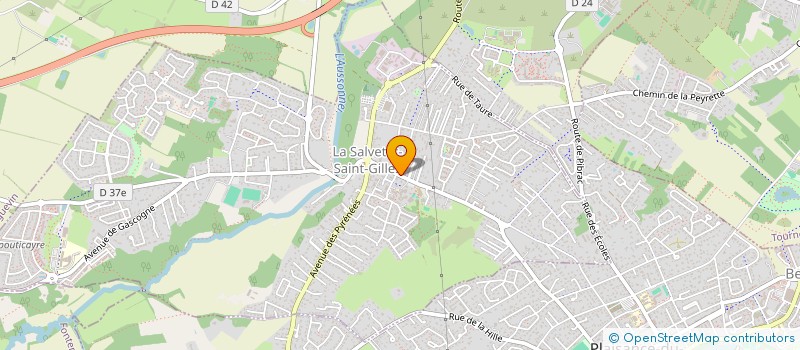 localisation de l'entreprise 521 807 594   CORNEBARRIEU