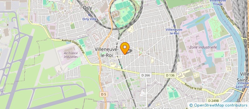 localisation de l'entreprise 521 808 436  à DRAVEIL