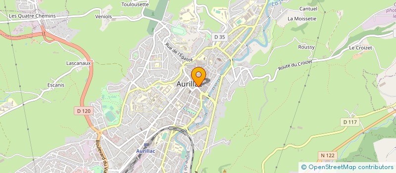 localisation de l'entreprise 521 811 612 à JOU-SOUS-MONJOU