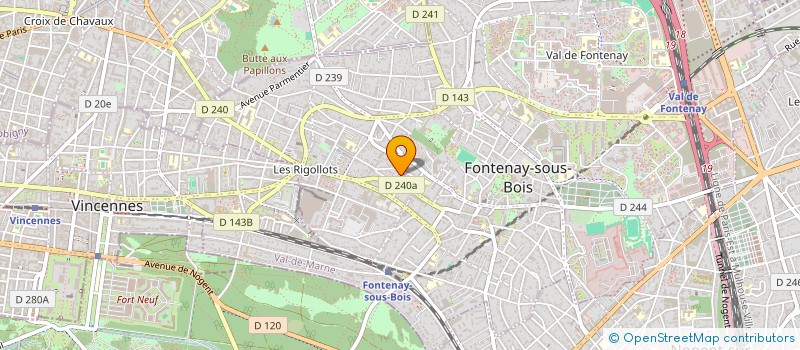 localisation de l'entreprise 521 817 486   VALLAURIS