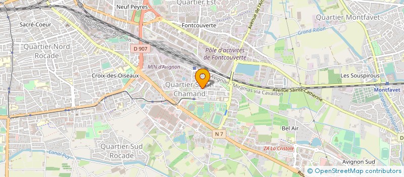 localisation de l'entreprise 521 820 548   AVIGNON