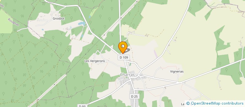 localisation de l'entreprise 521 827 477   CHARRAS