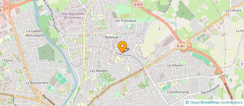 localisation de l'entreprise 521 839 704   LE MANS