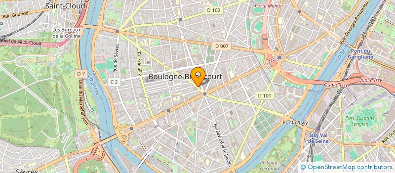 localisation de l'entreprise 521 840 876 à BOULOGNE-BILLANCOURT
