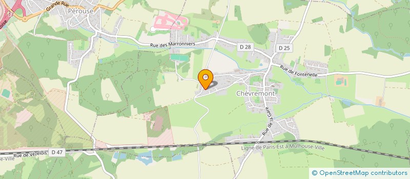 localisation de l'entreprise 521 851 444   CHEVREMONT