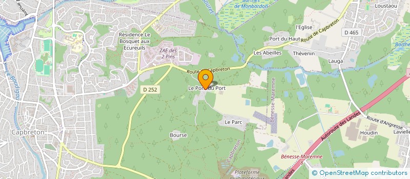 localisation de l'entreprise 521 872 663   SAINT-VINCENT-DE-TYROSSE