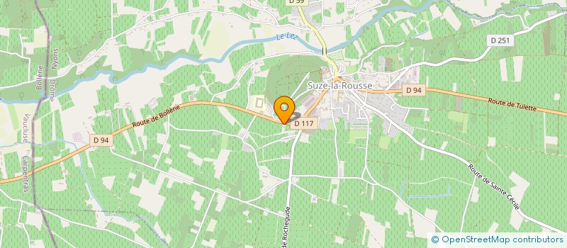 localisation de l'entreprise 521 882 589   SUZE-LA-ROUSSE