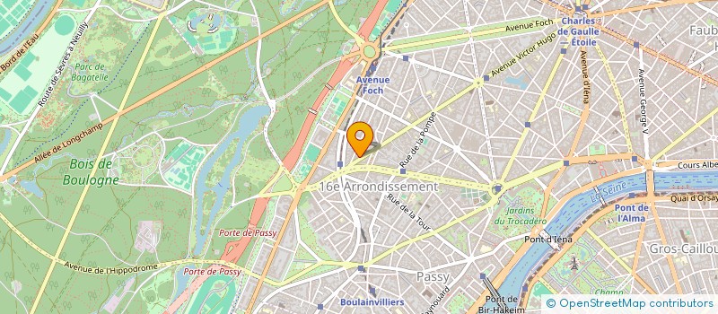 localisation de l'entreprise 521 886 390   PARIS