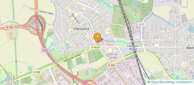 localisation de l'entreprise 521 887 232 à LIEUSAINT