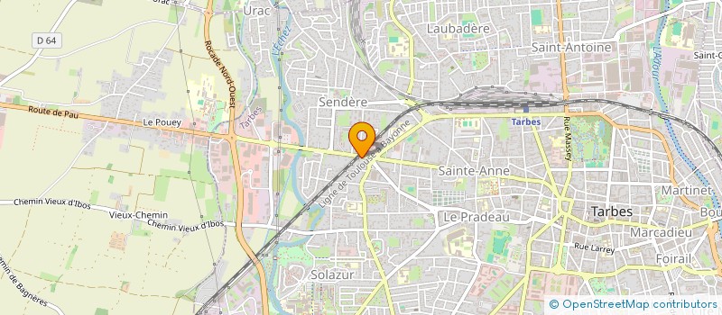 localisation de l'entreprise 521 893 669  à PAU
