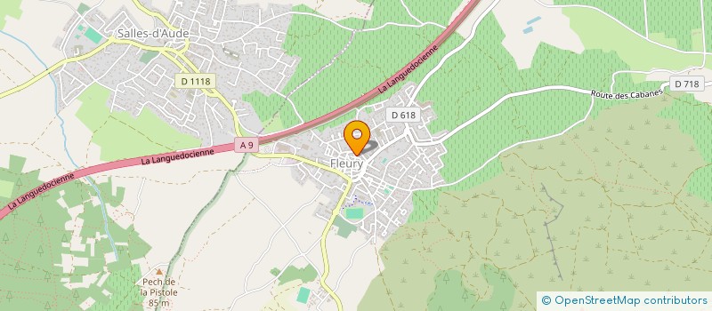 localisation de l'entreprise 521 906 925   FLEURY