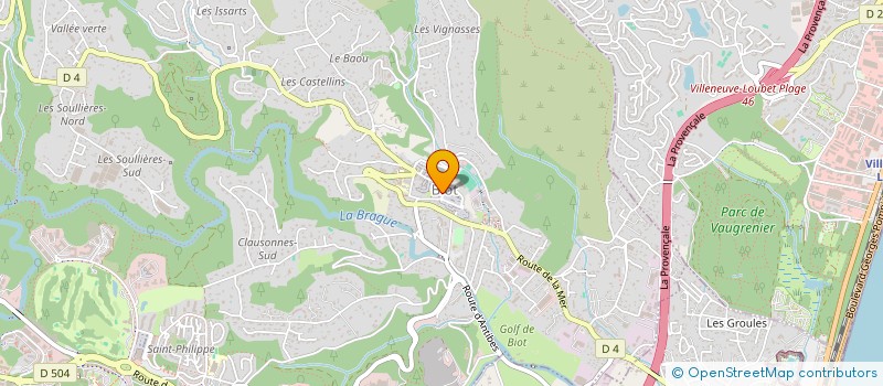 localisation de l'entreprise 521 915 355 à FREJUS