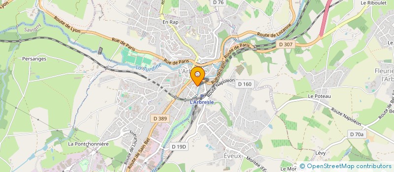 localisation de l'entreprise 521 943 639   L ARBRESLE