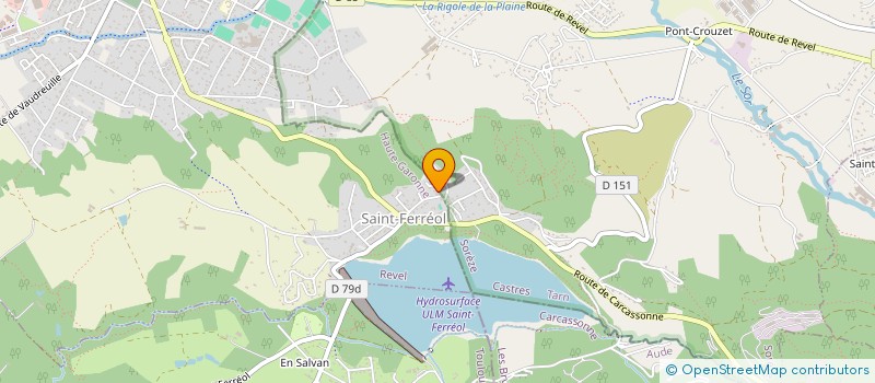 localisation de l'entreprise 521 945 022 à REVEL