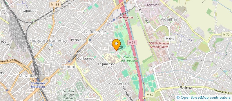 localisation de l'entreprise 521 954 313 à CARAMAN