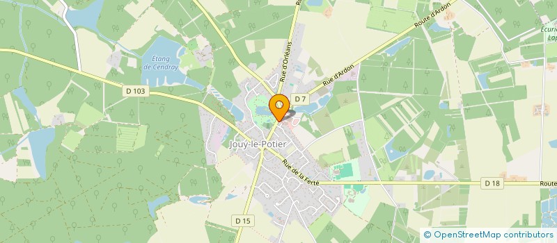 localisation de l'entreprise 521 980 912  à SAINT-JEAN-DE-BRAYE