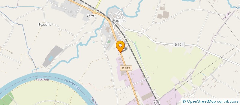 localisation de l'entreprise 522 002 542   FAUILLET