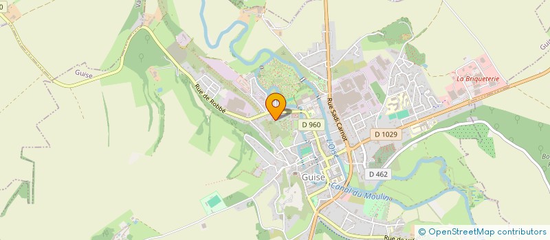 localisation de l'entreprise 522 005 628   GUISE