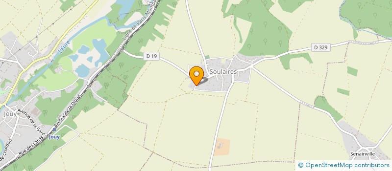 localisation de l'entreprise 522 019 223 à SOULAIRES