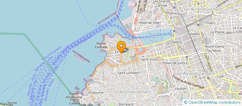 localisation de l'entreprise 522 023 316   MARSEILLE