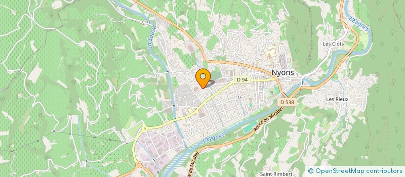 localisation de l'entreprise 522 038 157   NYONS
